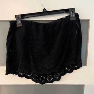 Free People Strapless cropped top